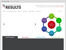 Tablet Screenshot of govbizresults.com